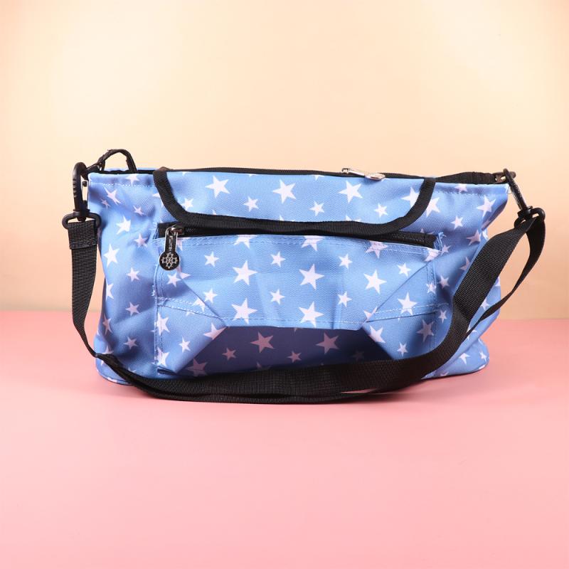 

Portable Storage Basket Convenient Diaper Container Practical Sundries Organizer Storage Bag Multifunctional Trolley Hanging Bag