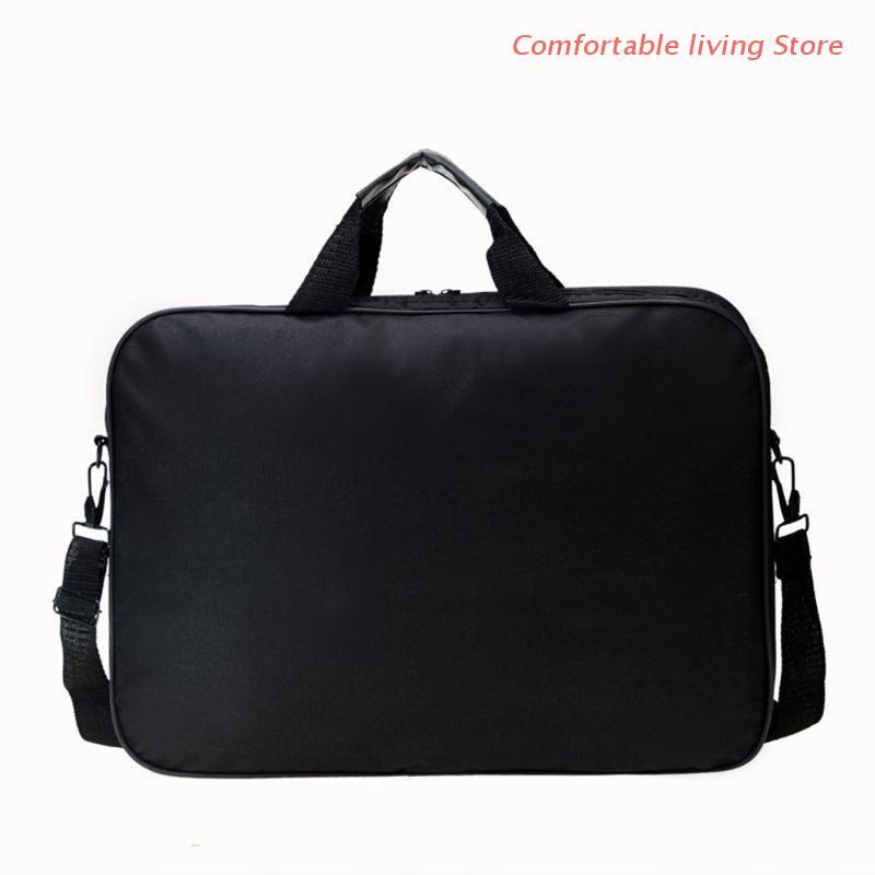 

Briefcase Bag 15.6 Inch Laptop Messenger Bag Business Office for Men Women, Black