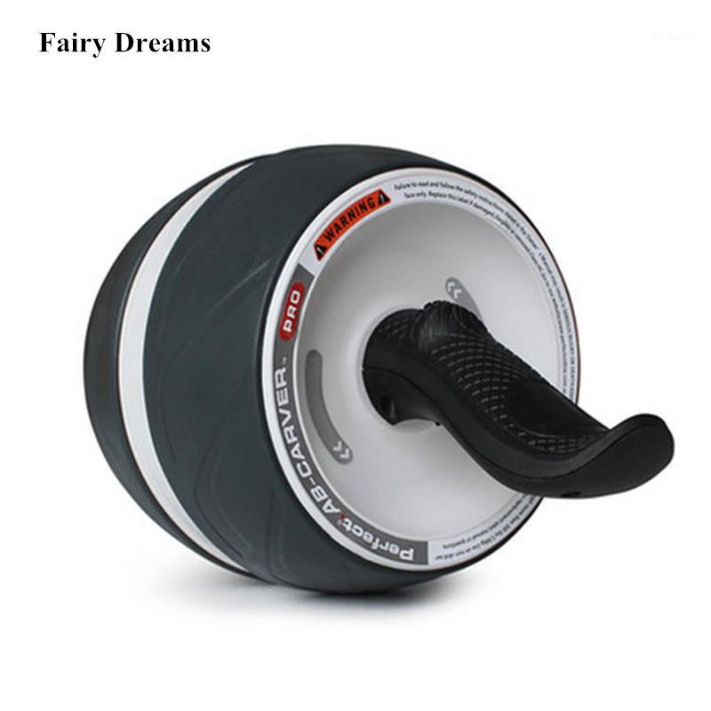 

AB Wheel Roller Exercise Mute Tool Arms Back Belly Core Trainer Body Shape Sport At Home Product Gym Fitness Equipment1, Black