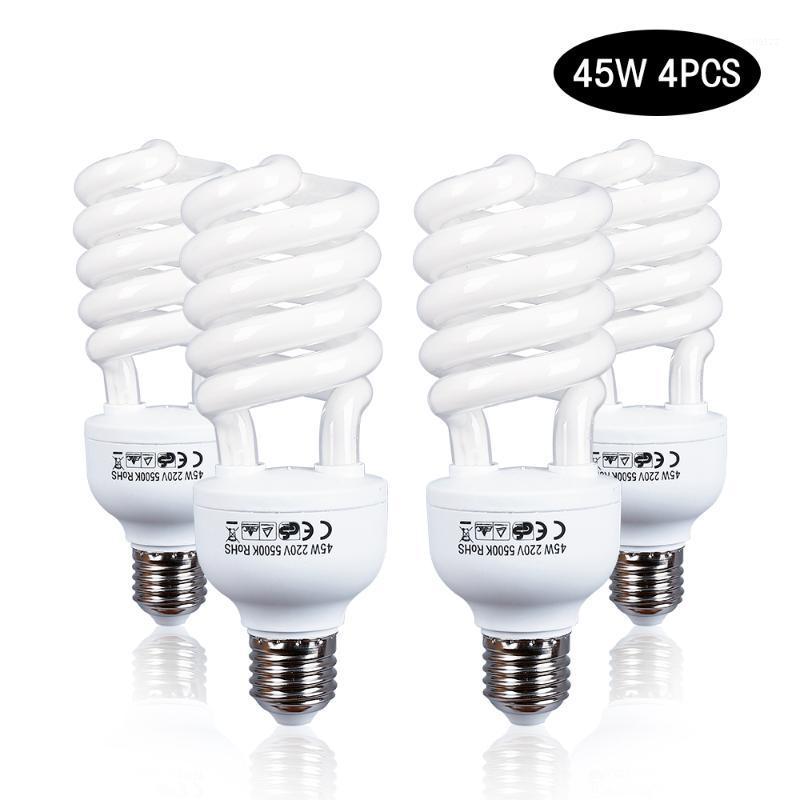 

45 Wa5500K High Bright Photography Daylight Fluorescent Lighting Bulbs E27 Base For Softbox Photographic Photo Studio1