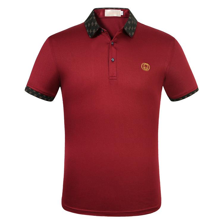 

2020 Italy Mens Designers Polo Shirts Man High Street Embroidery Garter Snakes Little Bee Printing Brands Top Quality Cottom Clothing TeesP8