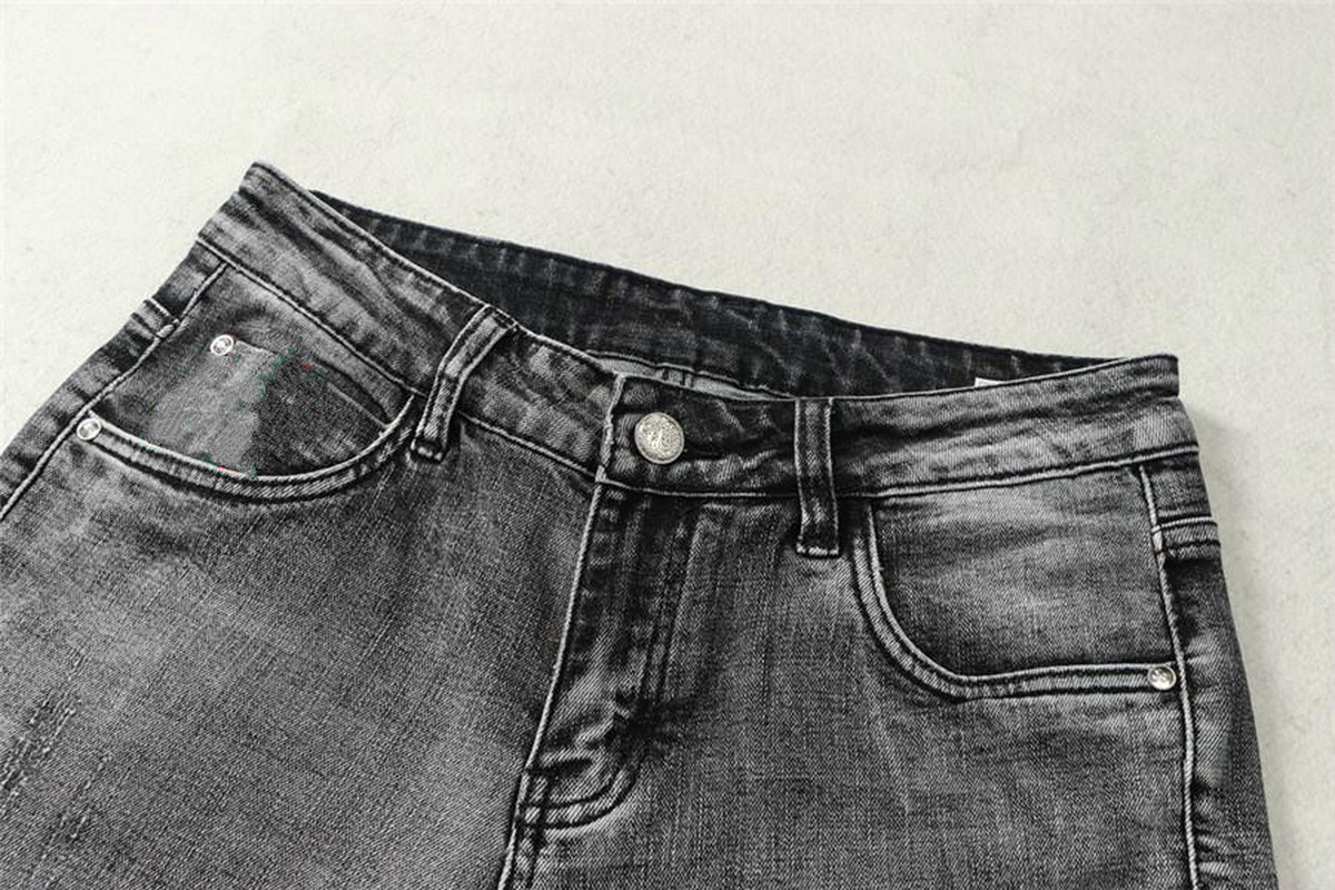 

Designer famous brand mens New design arrivals winter style washed design casual slim lightweight stretch skinny jeans size -38, Customize