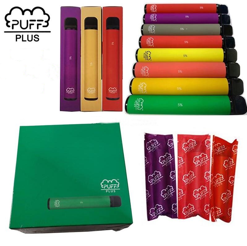 

Puff Bar Plus Disposable VAPE PEN 550mAh Battery 800+ Puffs 3.2ml Pod Pre-Filled Vape puff bar plus bang xxl puff xxl