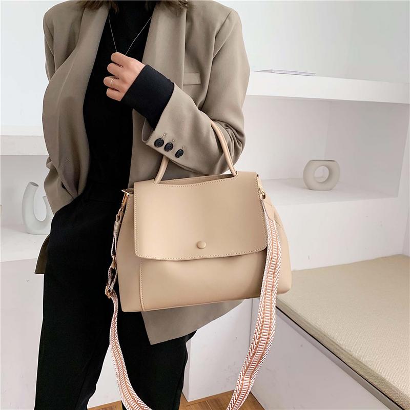 

PU Shoulder Messenger Bag Female Retro Daily Totes Lady Elegant Handbags Totes Bags Women Large Capacity Handbags Women, Black