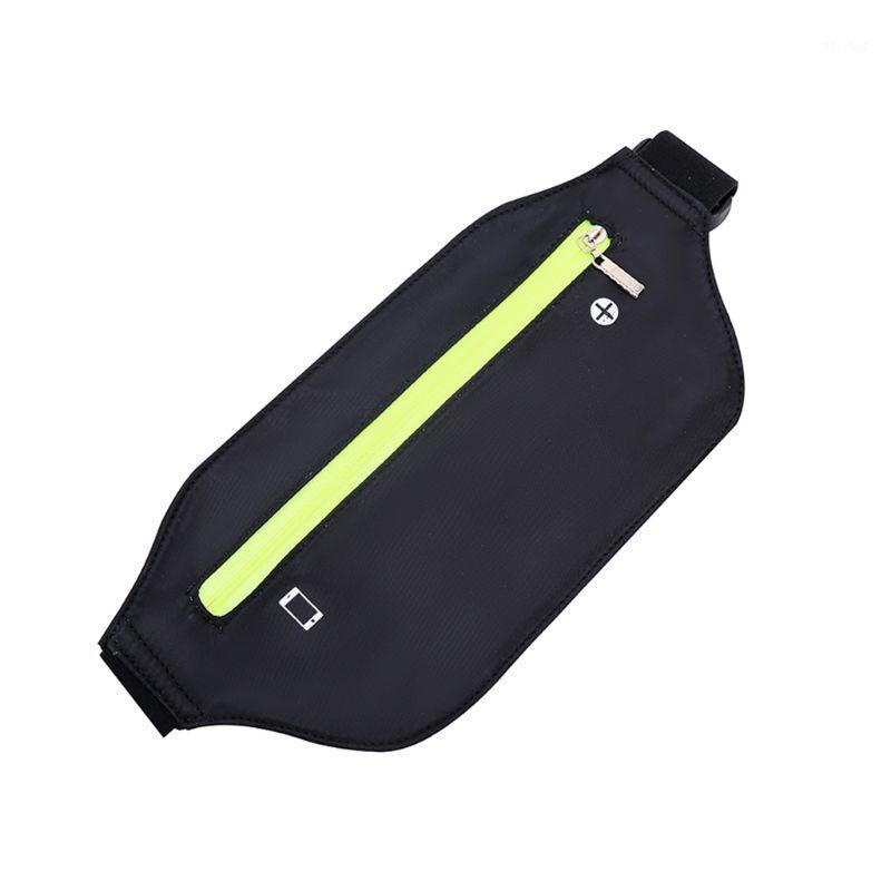 

1 PC Sports Fanny Pack Waist Bum Bag Travel Running Bags Slim Belt Phone Pouch for Men Women1, Black
