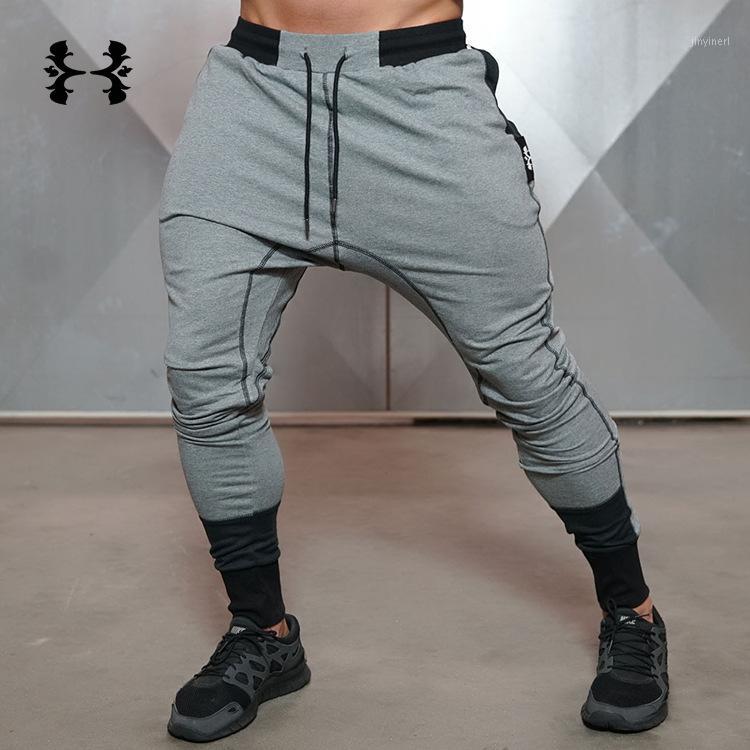 

Winter Running Gym Pants Jogging Men Cotton Joggers Sweatpants Workout Pants Bodybuilding Mens Gyms Brand Clothing1, Black
