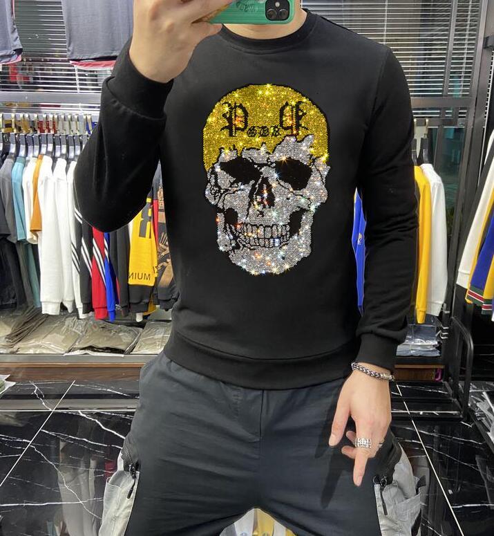 

2021 Male Brand Hot Sweatshirt New Casual Fitness Hoodies A7be, As shown