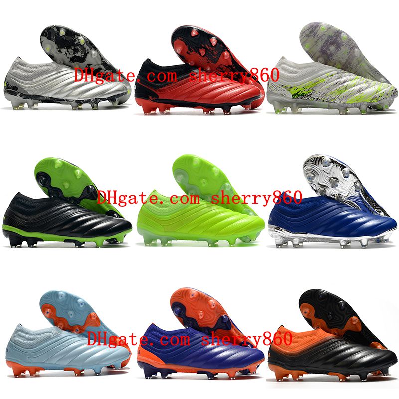 

2021 soccer shoes arrival Mens cleats Copa 20+FG outdoor football boots, As picture 5