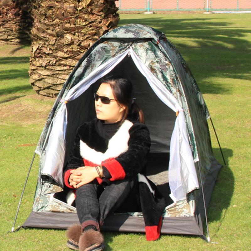 

Hot Portable Single Camouflage Camping Tent Outdoor Travel Fishing Hiking MVI-ing1