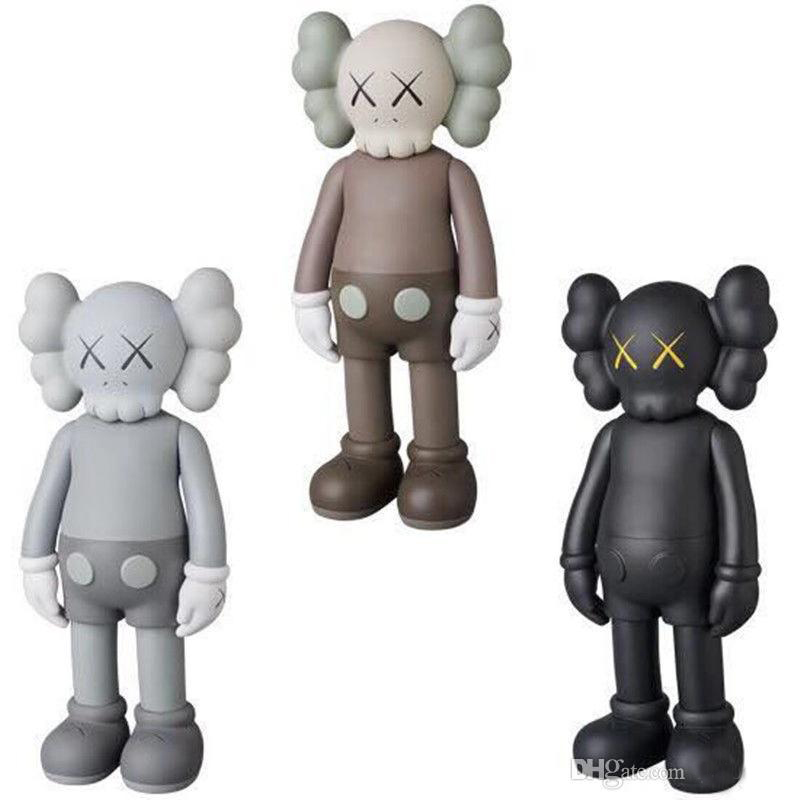 

Hot 20CM 0.3KG OriginalFake Kaws use of small dolls to play 8inches Action Figure model decorations toys gift, Red