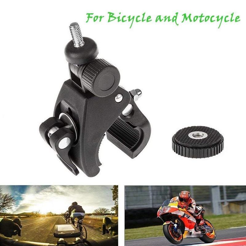 

3 colors bicycle accessories camera DV bicycle handlebar clip convenient bracket tripod mounting screw clip1