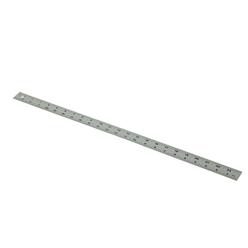 

12 inch Stainless Steel Straight Ruler Precision Double Sided Learning Office Stationery Drafting Measuring Tool aluminum alloy