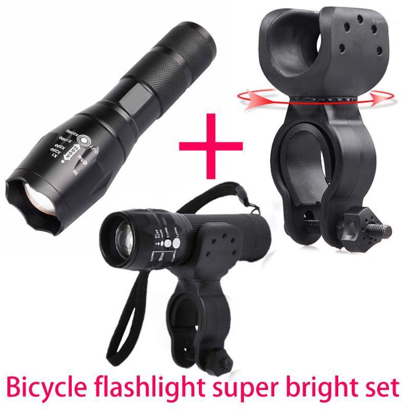 

Bike mountain bike zoom L2 aluminum alloy 1200 lumen super brightness1