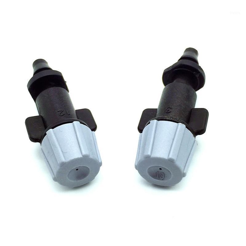 

100 Pcs Gray Nozzle Misting Sprinklers Micro 1/4 "barbed Garden Lawn Irrigation Single Barb With 4/7mm Hose1
