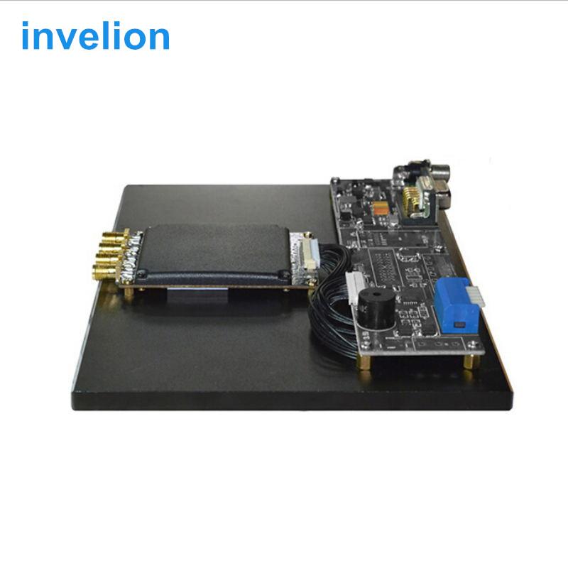 

15M impinj r2000 chip uhf rfid reader module with four antenna port heat dissipation plate for warehouse management