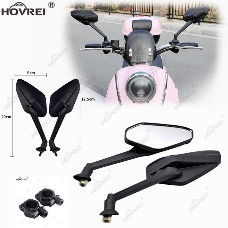 

Motorcycle Mirrors Universal Dirt Pit Bike Motocross Part ATV Off-road Motorbike Rearview Mirror Clamp Mount 8mm Screw