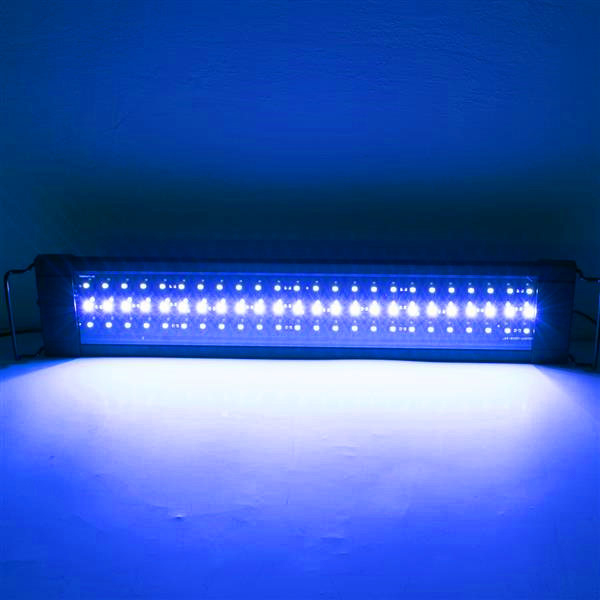 

New Design 25W 108LED Solar Light Grass Lamp With Remote Control Suitable For 28.54-42.32inch Long Aquarium Black Aquarium Lights