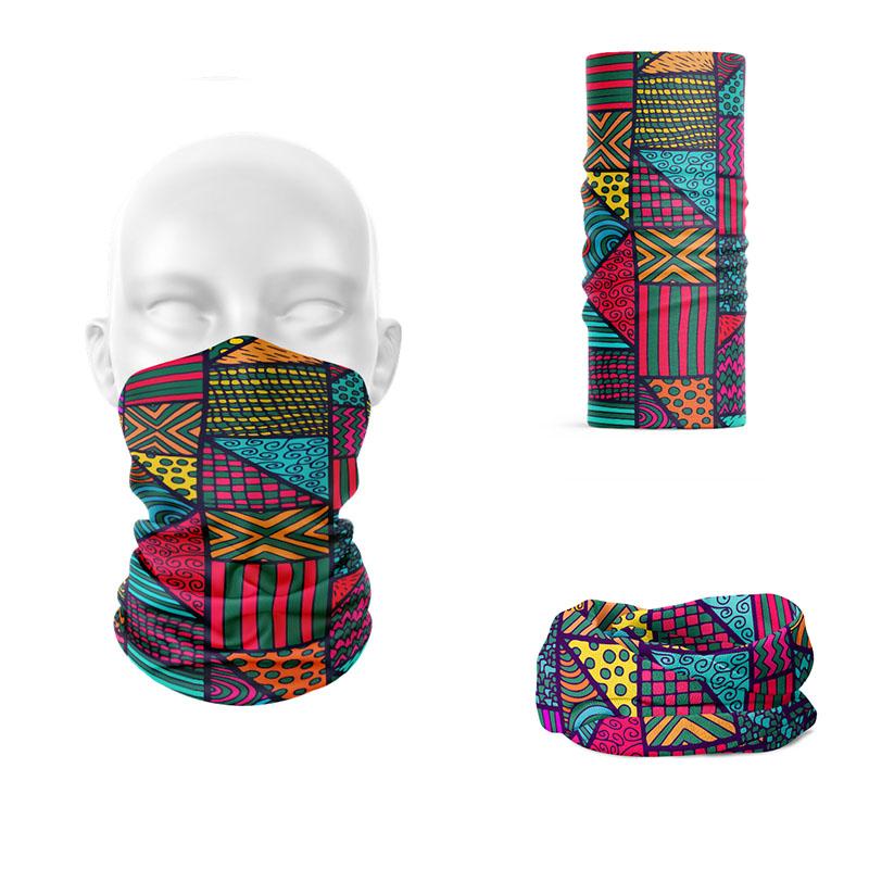 

Fashion 3D Magic Seamless head Scarfs Accessories For Girls Unisex Outdoor Cycling Carf Hijab Wristband Colorful Bandana