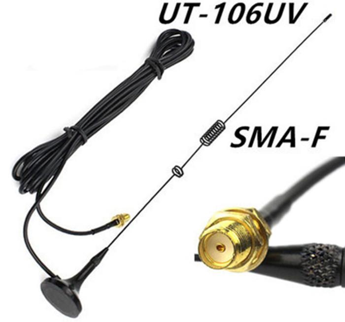 

Base vhf antena SMA-hembra UT-106UV coche magnético uhf antena for Baofeng BF-888S UV 5R más UV-82 UV-5RE radio portátil1