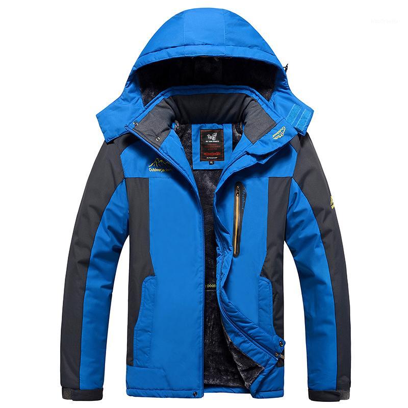 

Keep Warm Winter Windbreaker Men 140kg Can Wear Loose Big Size Outdoor Coat Fleece Lining 7XL 8XL 9XL Man Camping Hiking Jackets1, Black