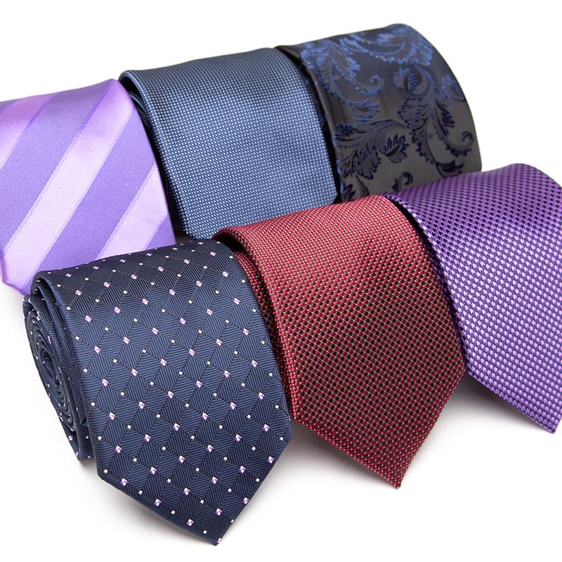 

Mens Ties Formal Business 8cm Jacquard Necktie Classic Casual Dress Wedding Fashion Bow Tie Men's Gifts Shirt Accessories