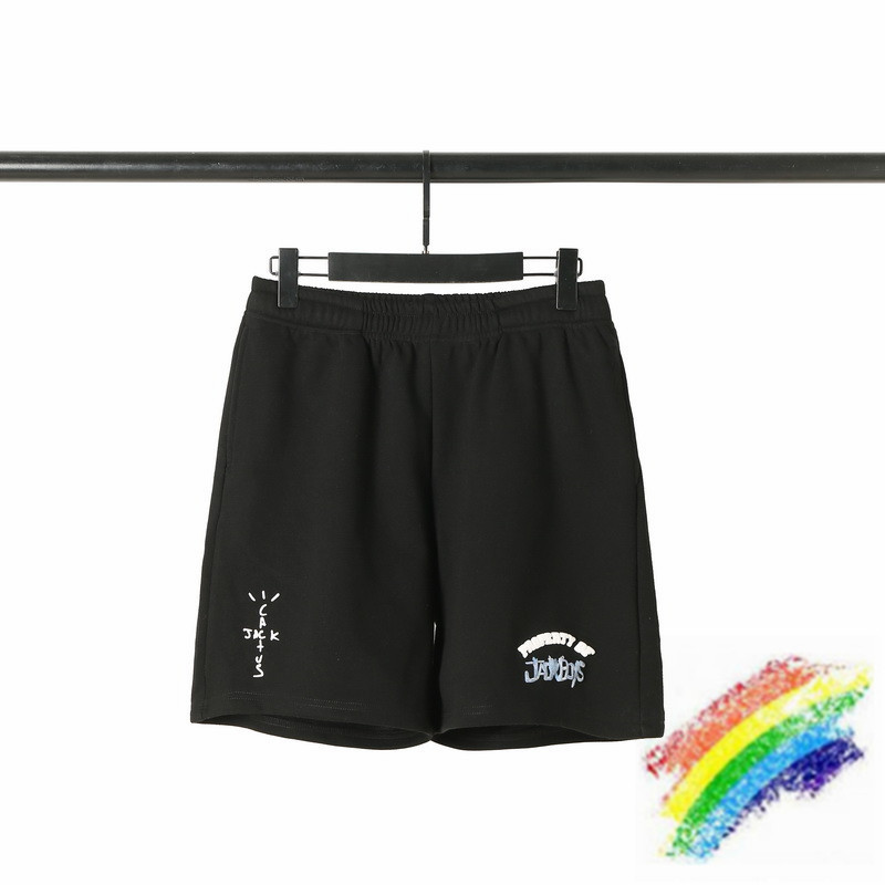 

Shorts Summer Men Women Shorts Casual High Qualit Streetwear Shorts, Black