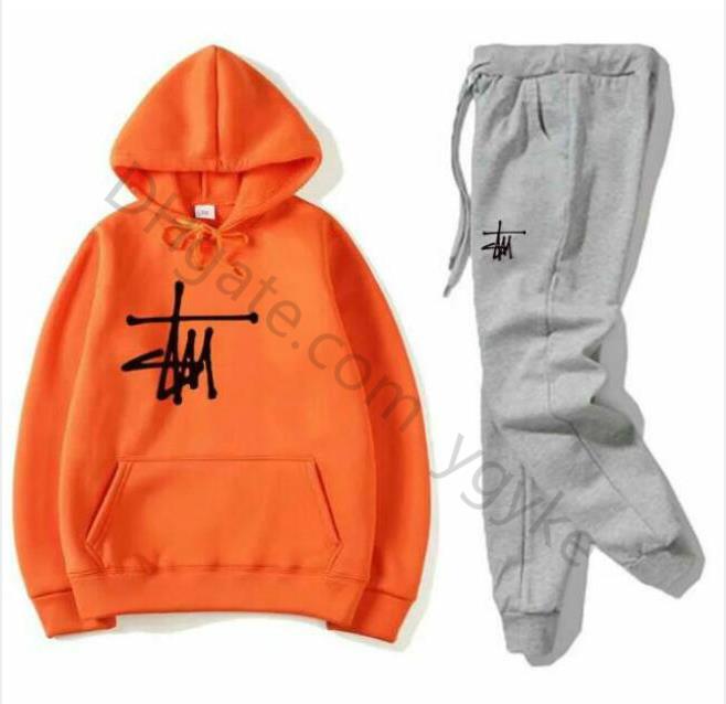 

Men fashion 2021 Sets Mens Outfits Designer Tracksuits Luxury Women Track suit hoodies+pants Chandal Casual Jogging Sporting Suit sweatsuit, Gray