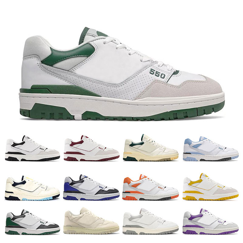 

550 shoes for men women Black White Green Yellow UNC Syracuse Varsity Gold Burgundy Navy Sky Blue Shadow casual mens womens trainers, 12