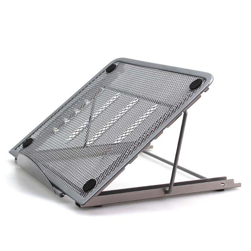 

Adjustable Laptop Stand Folding Mesh Bracket Desktop Office Tablet Pad Holder 95AD