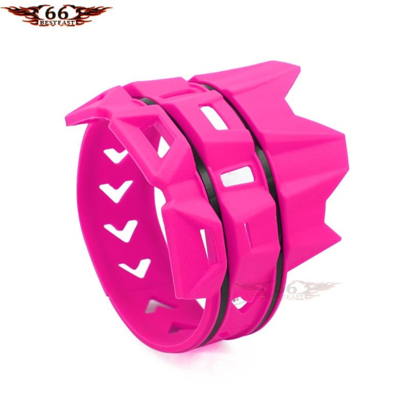 

NEW Exhaust Pipe Protector Guard Pink XC EXC SX CR YZ WR KX RM