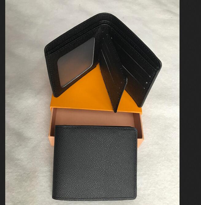 

new bag Free shipping billfold High quality Plaid pattern women wallet men pures high-end s Credit Card Short wallet, Embossed letter black