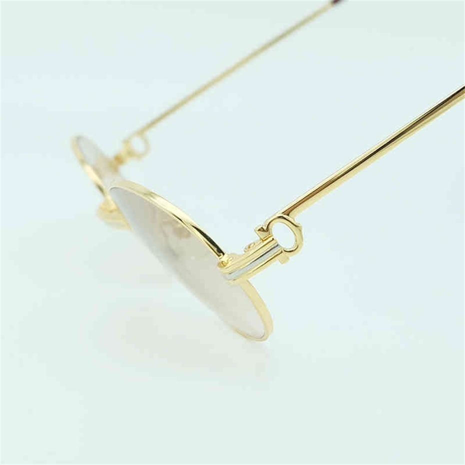 

Ancient Metal Sunglasses Mens Designer Men Retro Oval Sunglass Classic Retro Gold Sun Glasses Round Eyewear French