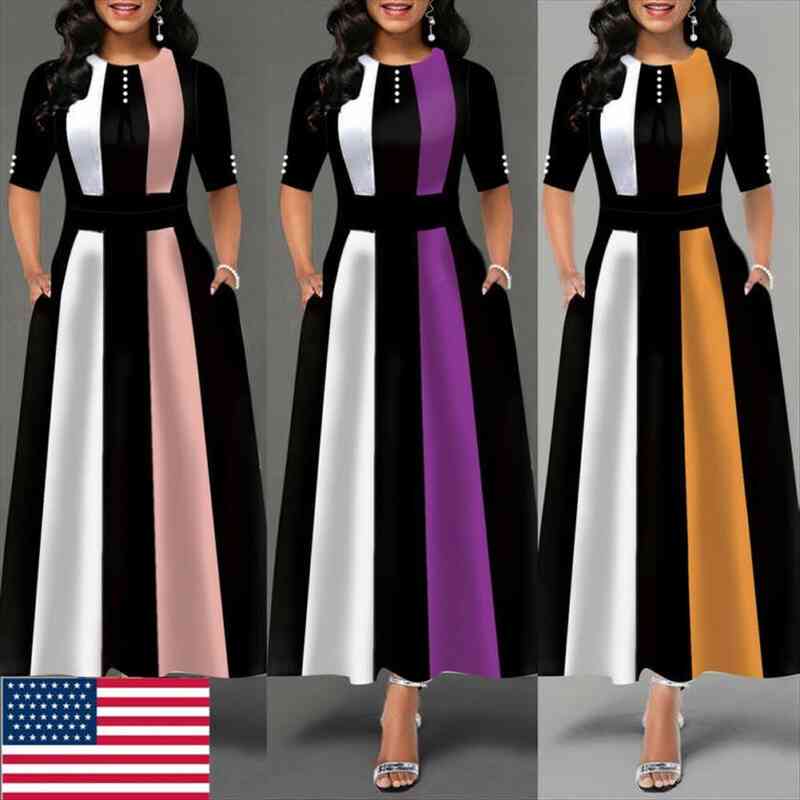 

vintage dress women stretchy striped package bodycon bandage dress girls club party long maxi warm winter, Black;gray