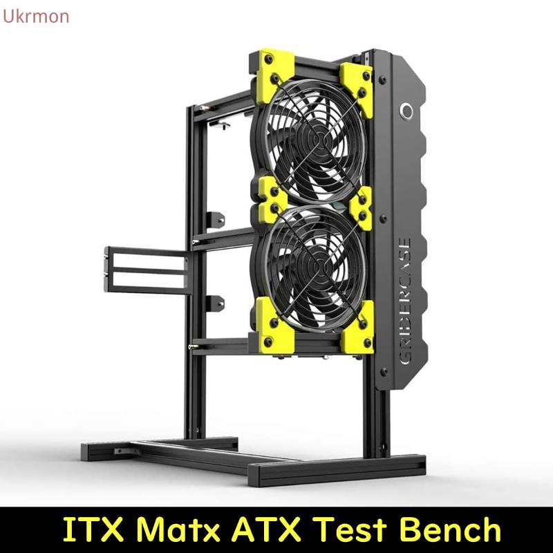 

ITX Matx ATX Water Cooling Motherboard Test Bench Open Air Frame Computer Case Aluminum Bracket DIY Bare Frame Support Graphics