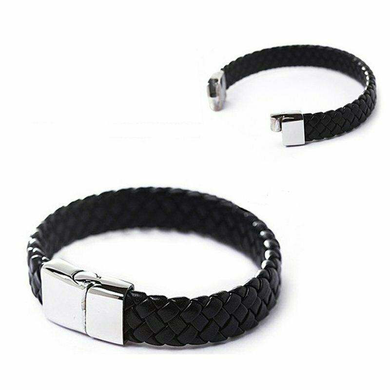 

New Brand Vintage Magnet Bracelet Couple Bracelet Men Women Jewelry Leather Men's Bracelets For Unisex