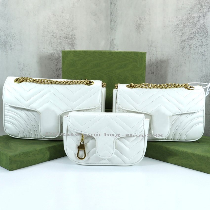 

Women Handbags Cross Body Designers Bags 3 Size Real Genuine leather Bags High quality Fashion Marmont Purses Backpack tote Shoulder With Original bag, Dust bag