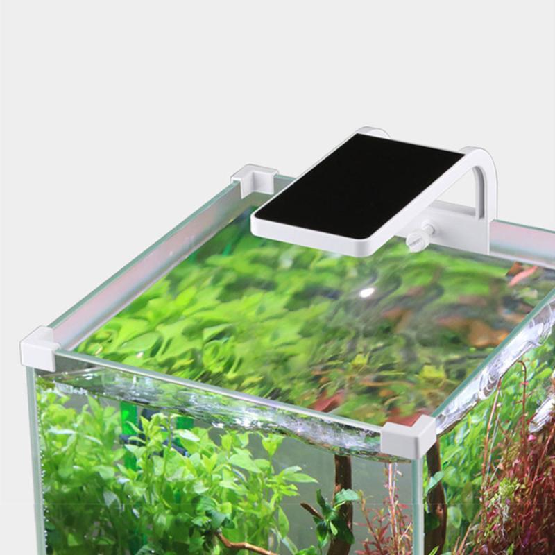 

ADE Series Aquatic Plant Aluminum Alloy Ultra Slim Aquarium LED Lighting Fish Tank Water Plant Grow Lighting 6500-7500K NEW1