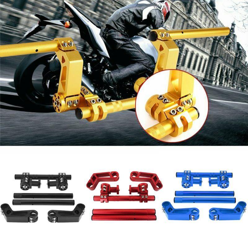 

Motorcycle Adjustable Steering Handlebar 7/8" 22mm Removable Handle Bar System for 125cc Pit Bike Dirt Bike Motobike Scooter1