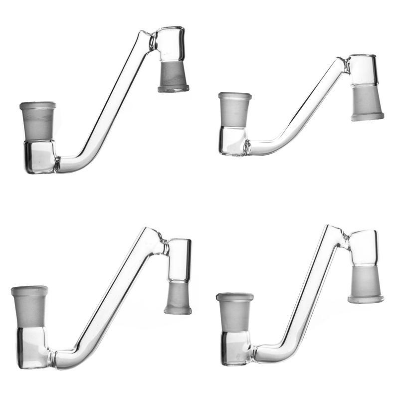 

drop downstem Manufacturer New glass adapterfor 10mm/14.5mm/18.8mm female to for oil rig water pipe