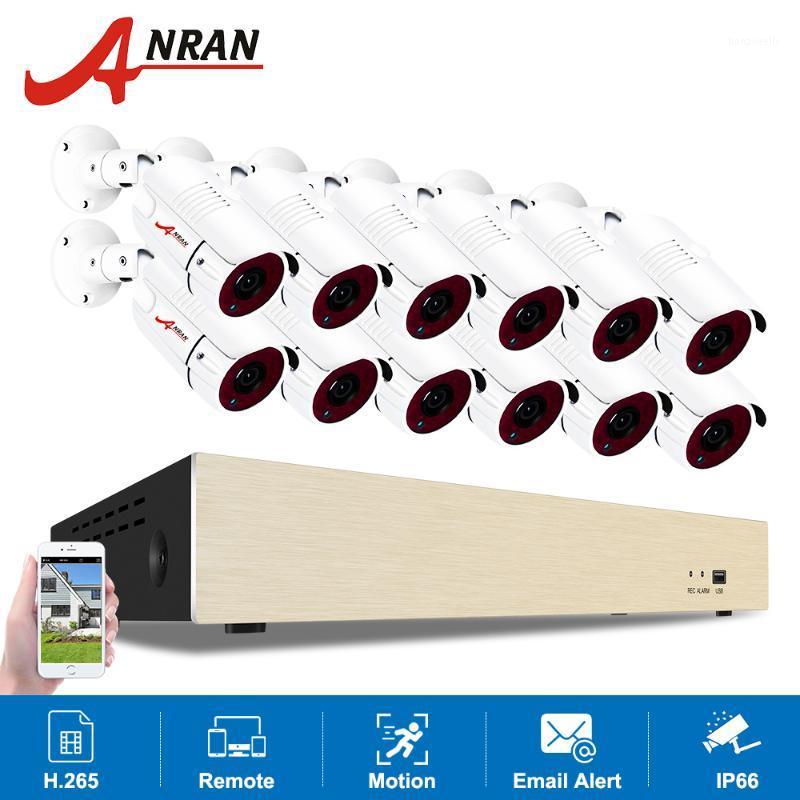 

ANRAN POE 3MP HD Video Surveillance Kit Security Camera System Night Vision IP Cameras Kits CCTV System For Home 16 CH NVR kit1