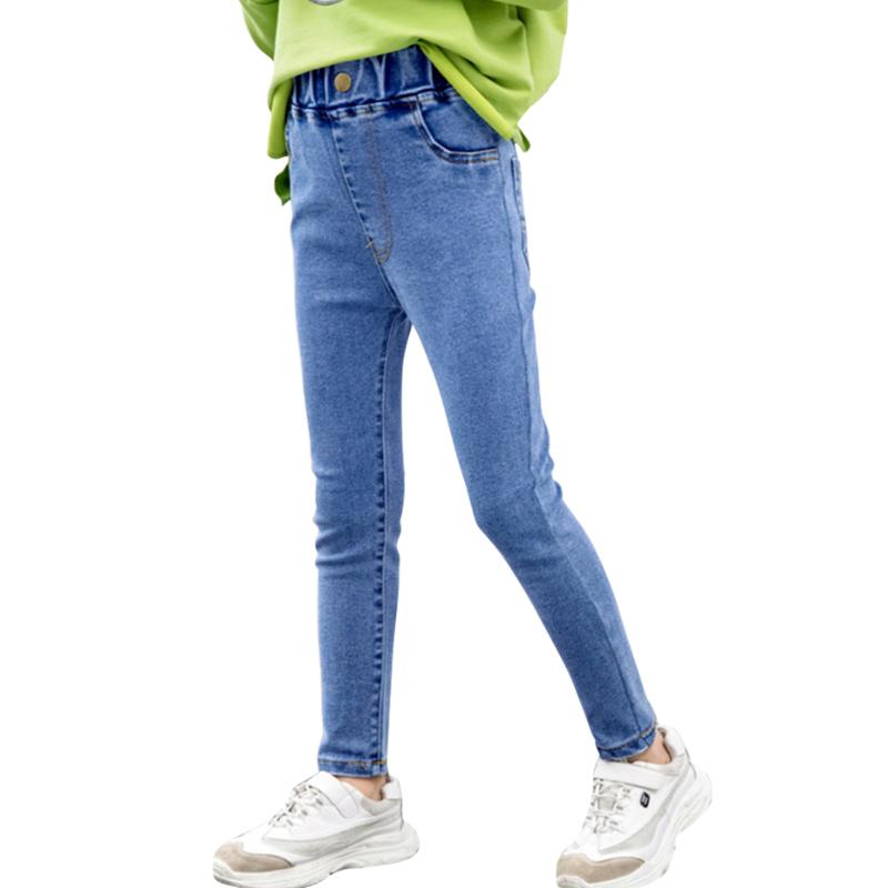 

Jeans For Girls Pencil Pants Jeans Girls Casual Style Children Spring Autumn Clothes For 6 8 10 12 14, 89600-2