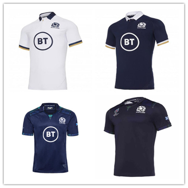 

2021 Scotland Rugby Jerseys 2019 Scotland Rugby Shirts Maillot de Foot Rugby shirt uniforms size -3XL, Black