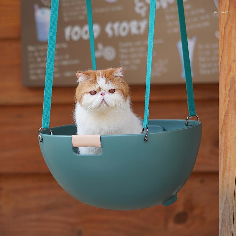 

Cat hammock Summer multifunctional pet bed cat litter Four seasons general plastic bed kennel1