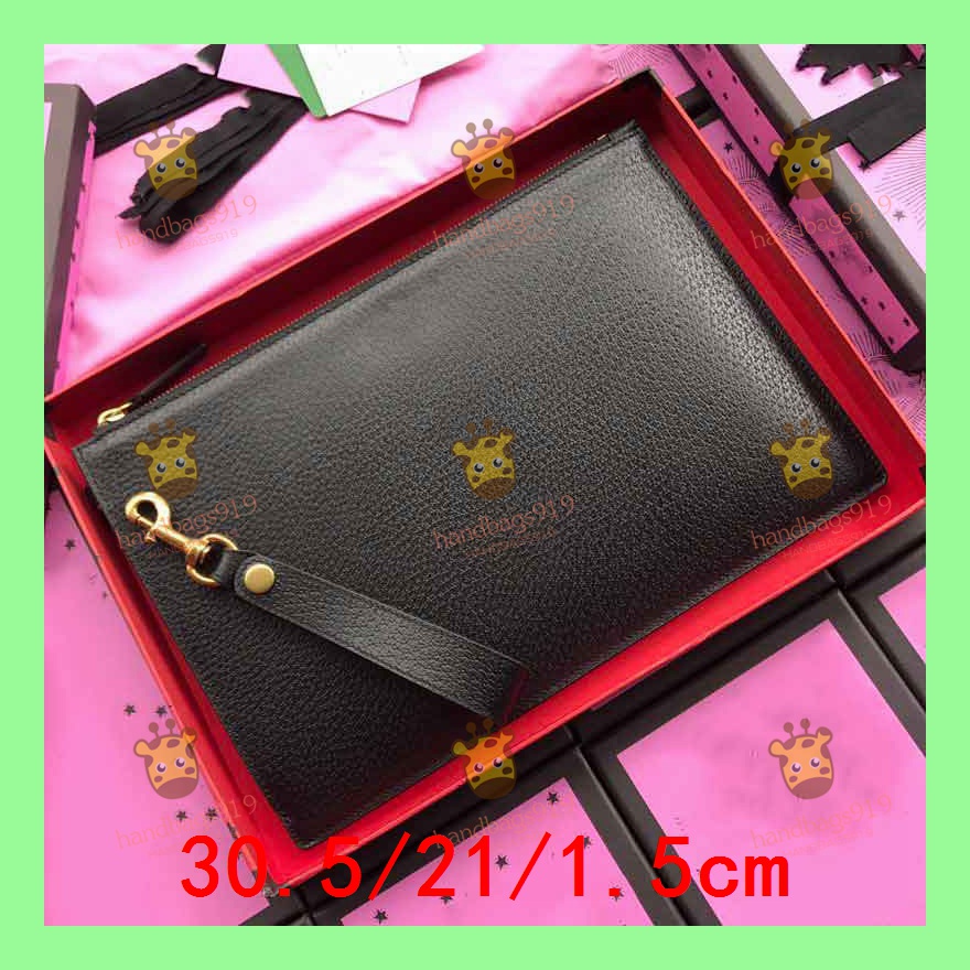 

men Classic retro clutchs pochettes clutch bags Fashion Men Clutch Bag Classic Document Bags Cover Bag pochette femmes With Dust Bag