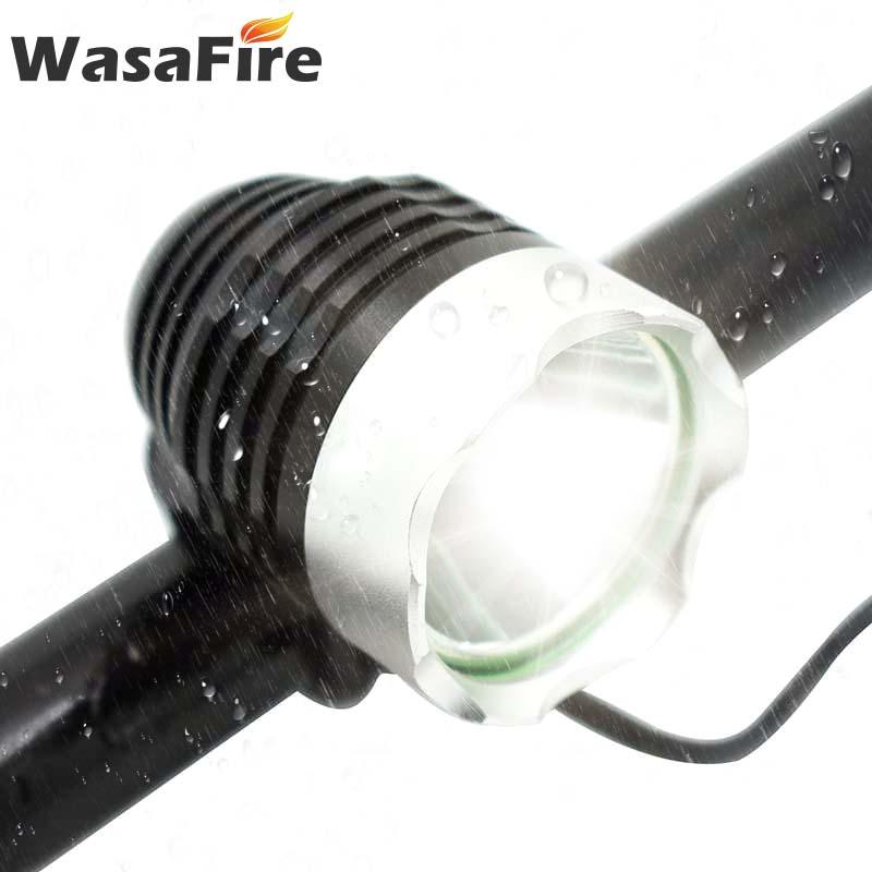 

Bike Lights 2000 Lumens T6 LED Front + Type 6400mAh Battery Pack Bicycle Light Head Lamp Cycling Accessories