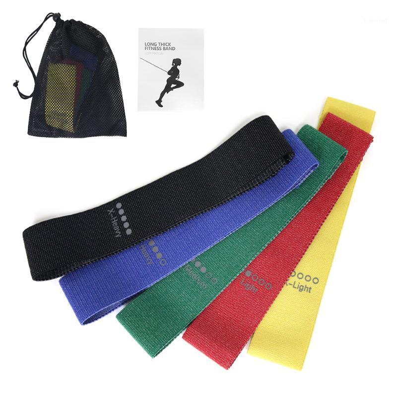 

5PCS Sports Exercise Resistance Loop Bands Set Elastic Fitness Band with Carry Bag for Yoga Pilates Home Gym Training Workout1