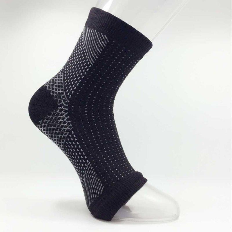

1pc Outdoor Foot Protective Compression Sleeves Circulation Angel Ankle Swelling Pain Sleeve Relief Ankle Pad, Women 10-13.5