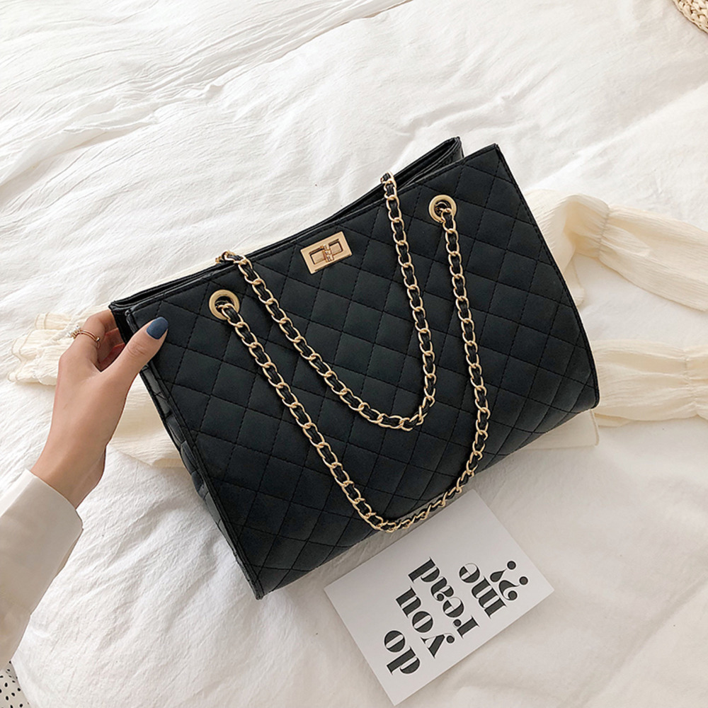 

Luxury Handbags Women Bags Designer Leather Chain Large Shoulder Bags Tote Hand Bag Fashion Crossbody Bags for Women 2020 White C1223