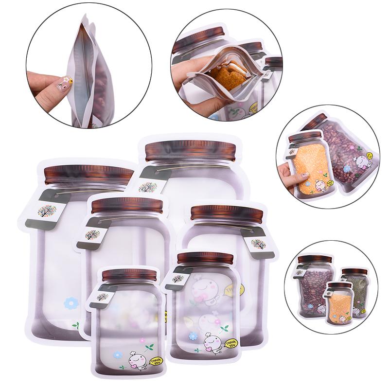 

3 sizes Transparent Plastic Bag With Flower Candy Bar Cookie Gift Bag Wedding Birthday Party OPP Candy Packaging Pouch thank