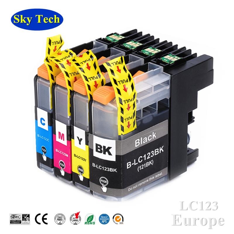 

Quality Compatible Ink Cartridge For LC123 LC121 , For Brother J552DW J752DW J152W J172W J470DW J870DW J4410DW J4510DW J4610DW